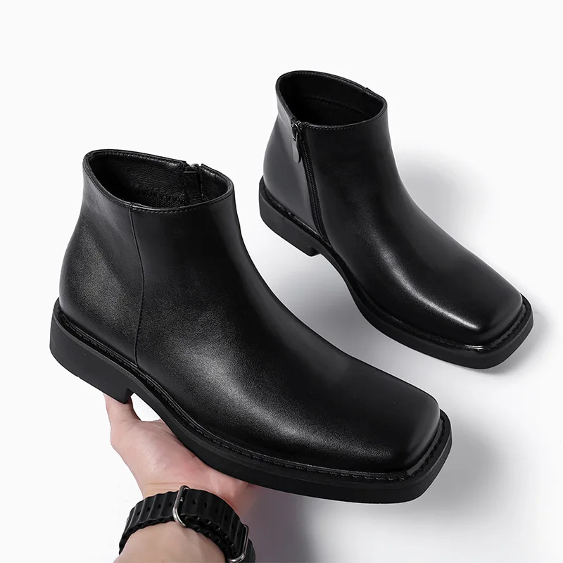 Men'S Shoes Hugo Boss - 블랙 새로운 패션 남성 캐주얼 가죽