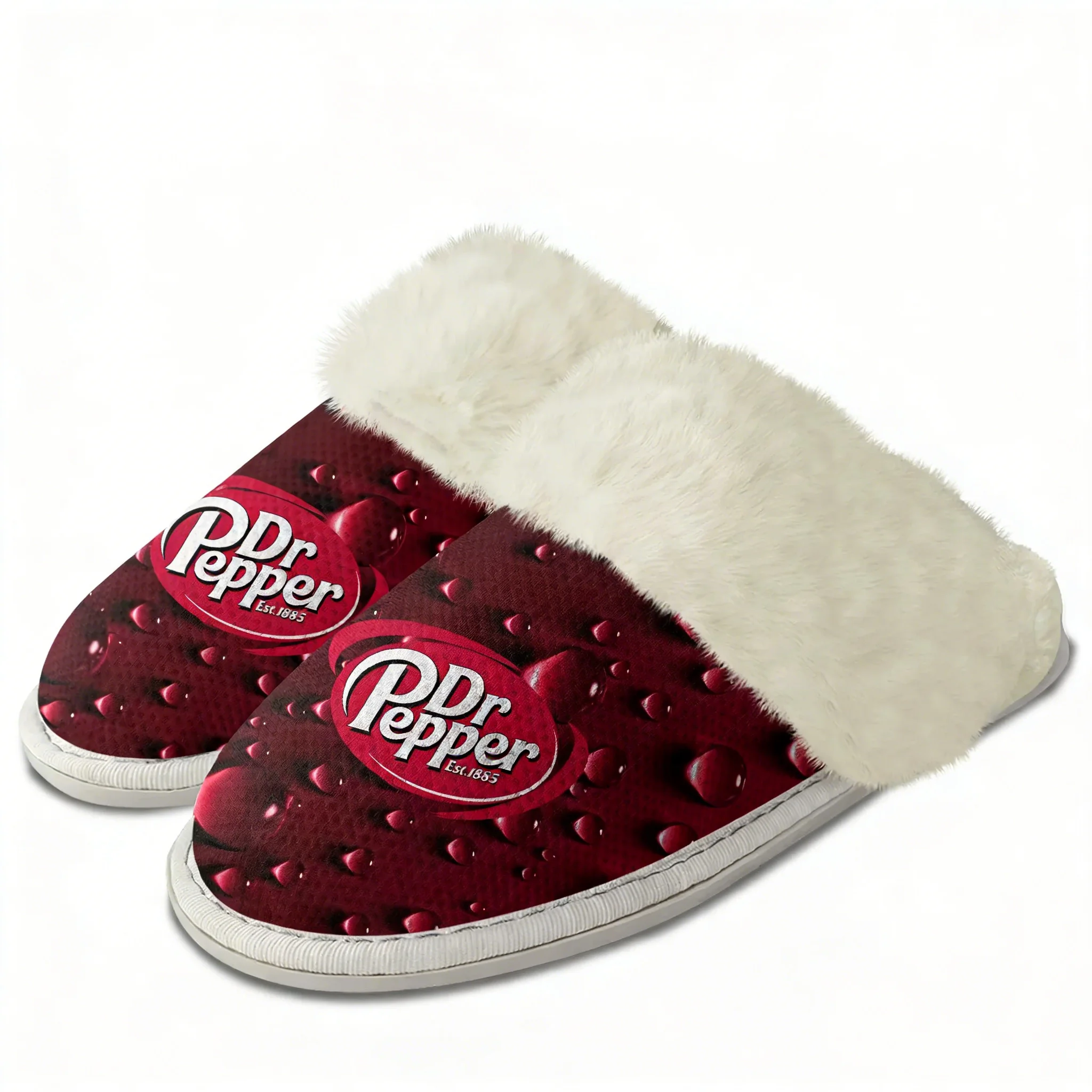 Men'S Shoes Lightweight - D-DR 슬리퍼 따뜻한 신발 유지 P-Pepper