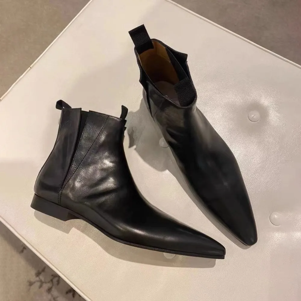 Chelsea Boots Suede - 럭셔리 여성용 짧은 부츠 가을/겨울 정품