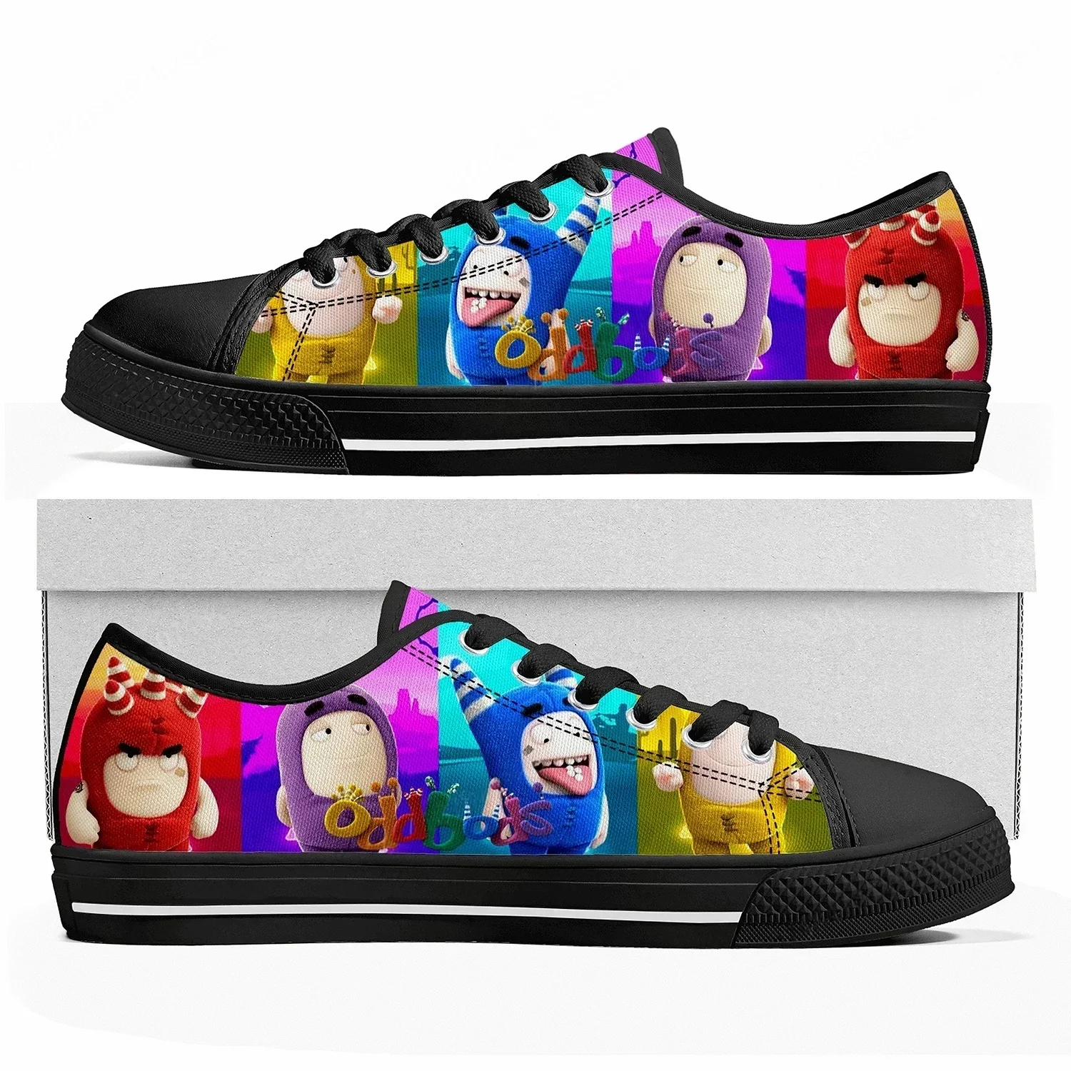 Men Shoes Singapore - 오드보즈 로우탑 스니커즈 여성용 남성용 고품질