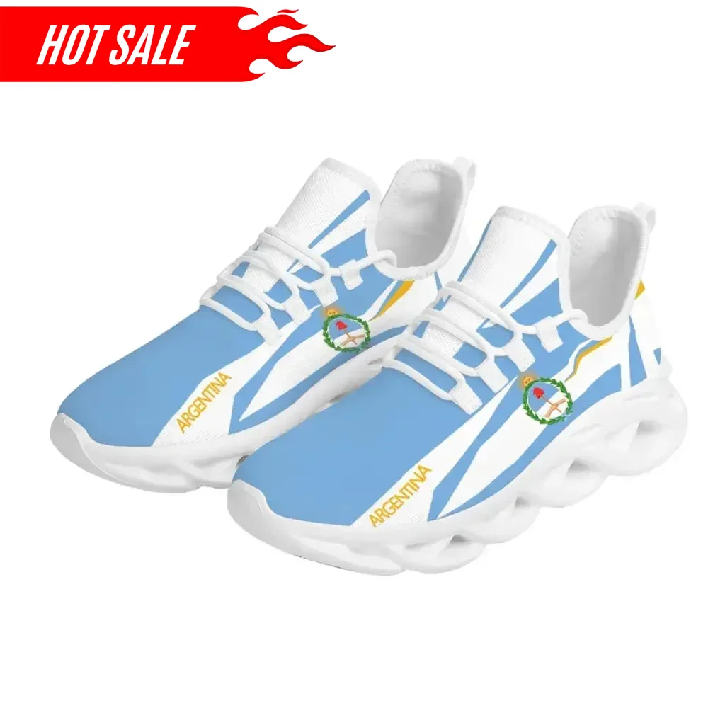 Men'S Shoes Liberty - 아르헨티나 국기 디자인 캐주얼 신발 태양