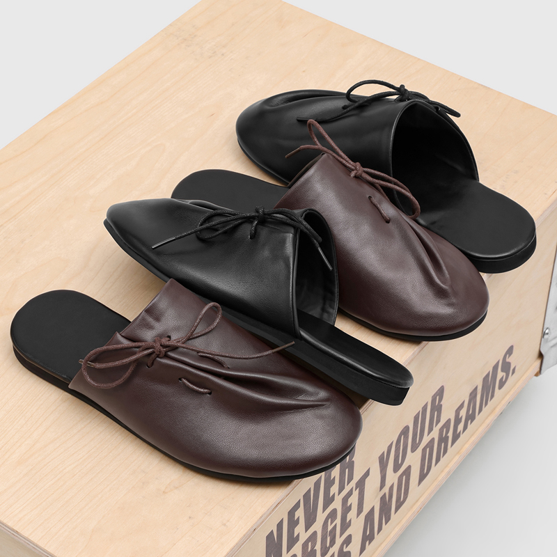 Men'S Shoes Hugo Boss - 새롭고 세련된 편안한 남성용 하프 슬리퍼