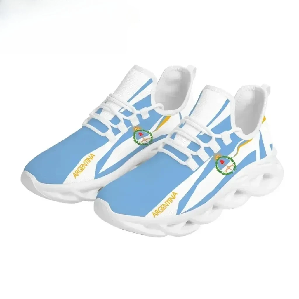 Men'S Shoes Liberty - 아르헨티나 국기 디자인 캐주얼 신발, 올리브