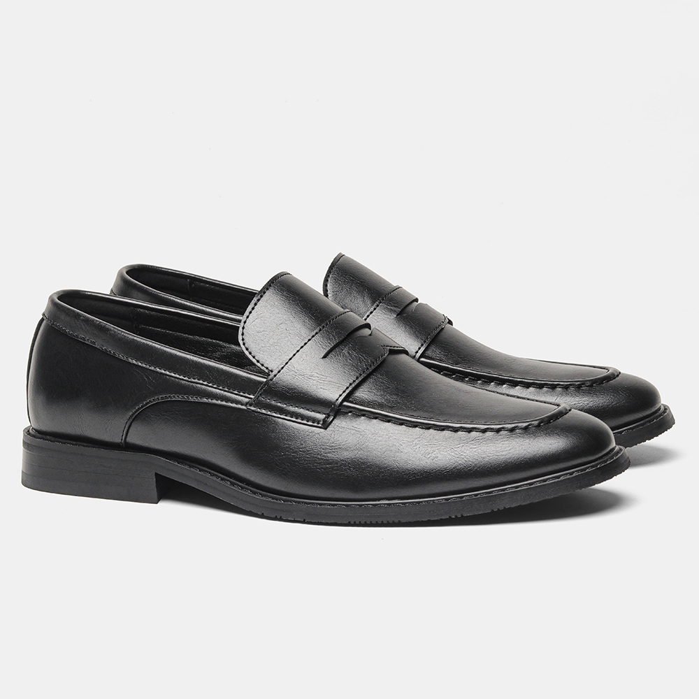 남성용 블랙 페니 로퍼 클래식 비즈니스 드레스 슈즈 슬 - Men'S Shoes Hugo Boss 리뷰 및 가격