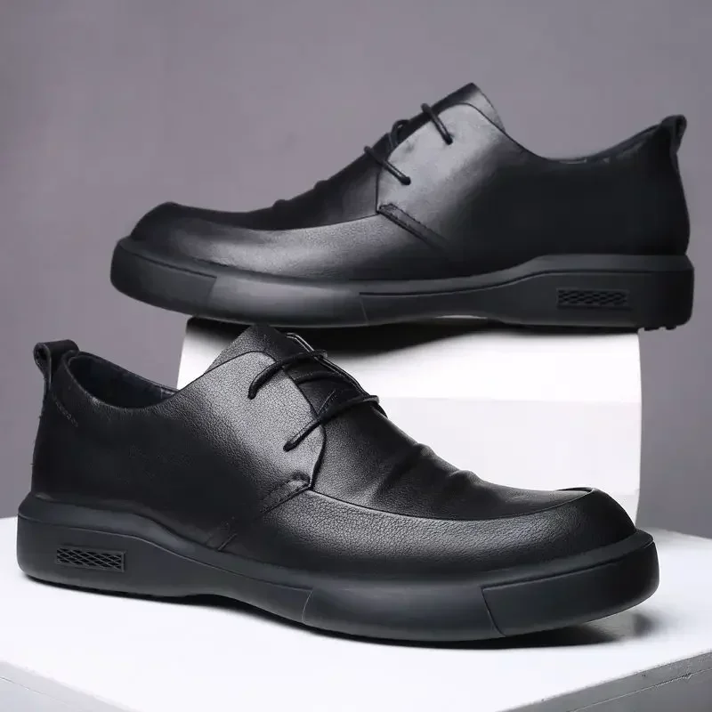 원피스 남성용 소가죽 캐주얼 비즈니스 소셜 신발, 저렴 - Men Shoes On Clearance 리뷰 및 가격