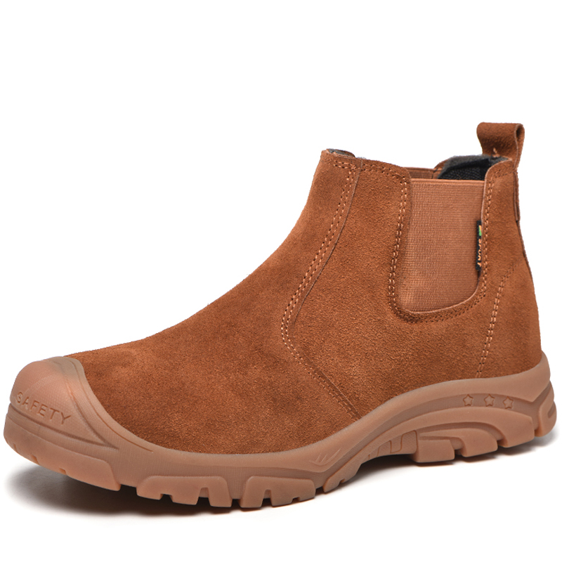 작업 및 안전 부츠, 파괴할 수 없는 안전 신발, 펑크 - Chelsea Boots Suede 리뷰 및 가격
