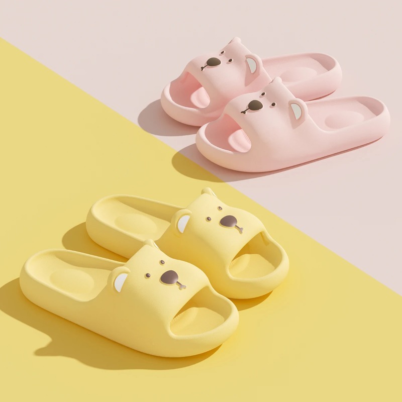 유니섹스 EVA 곰돌이 만화 캐릭터 홈 슬리퍼 부드럽고 - Men'S Shoes Lightweight 리뷰 및 가격