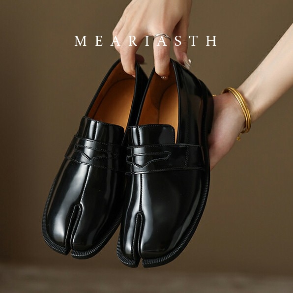 블랙 타비 슈즈 스플릿 토 패턴트 가죽 로퍼 여성용 논 - Men'S Shoes Hugo Boss 리뷰 및 가격