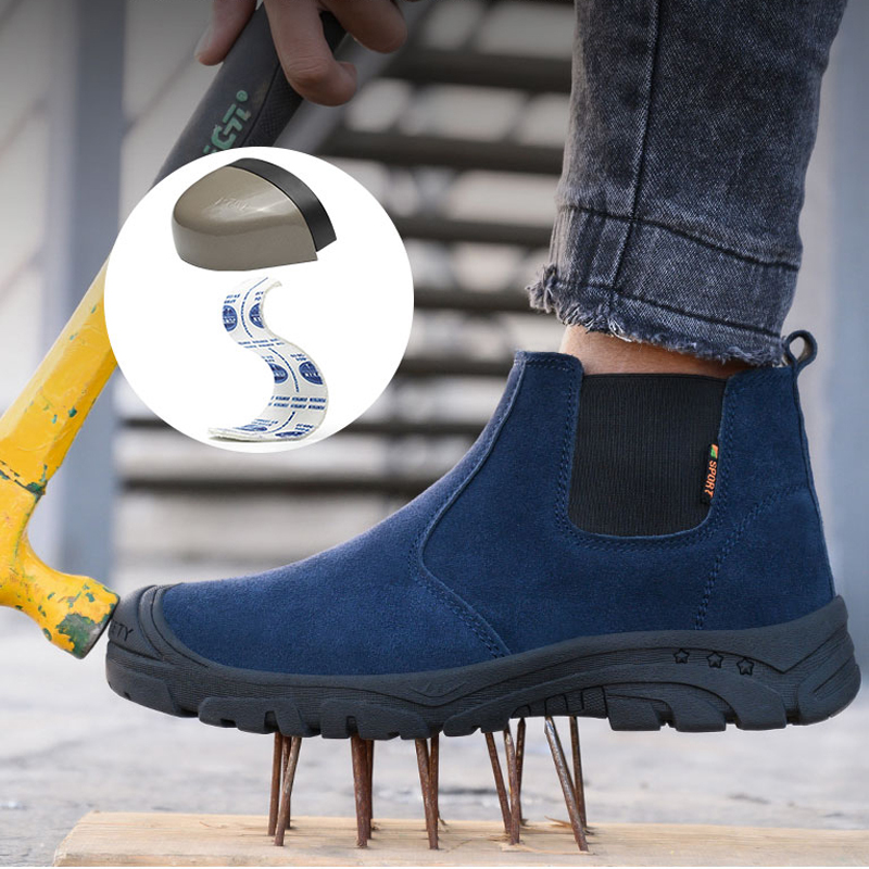2026 새로운 남성 부츠 안전 신발 작업 남성 용접공 - Chelsea Boots Suede 리뷰 및 가격