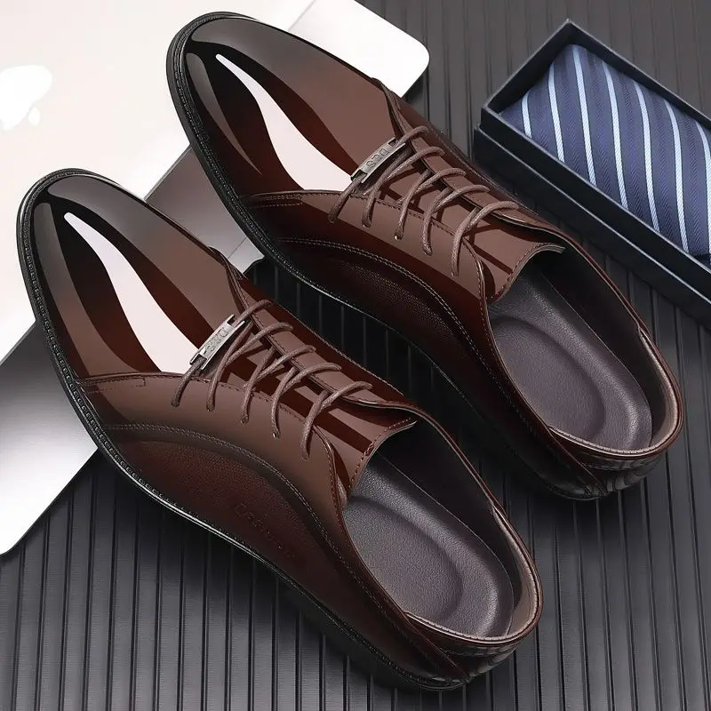 밝은 상단 검정색 소셜 슈즈 남성용 봄 가을 럭셔리 디 - Men Shoes On Clearance 리뷰 및 가격