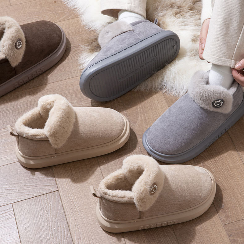 집에서 신는 푹신한 슬리퍼 여성용 겨울 따뜻한 털 플러 - Men'S Shoes Grip 리뷰 및 가격