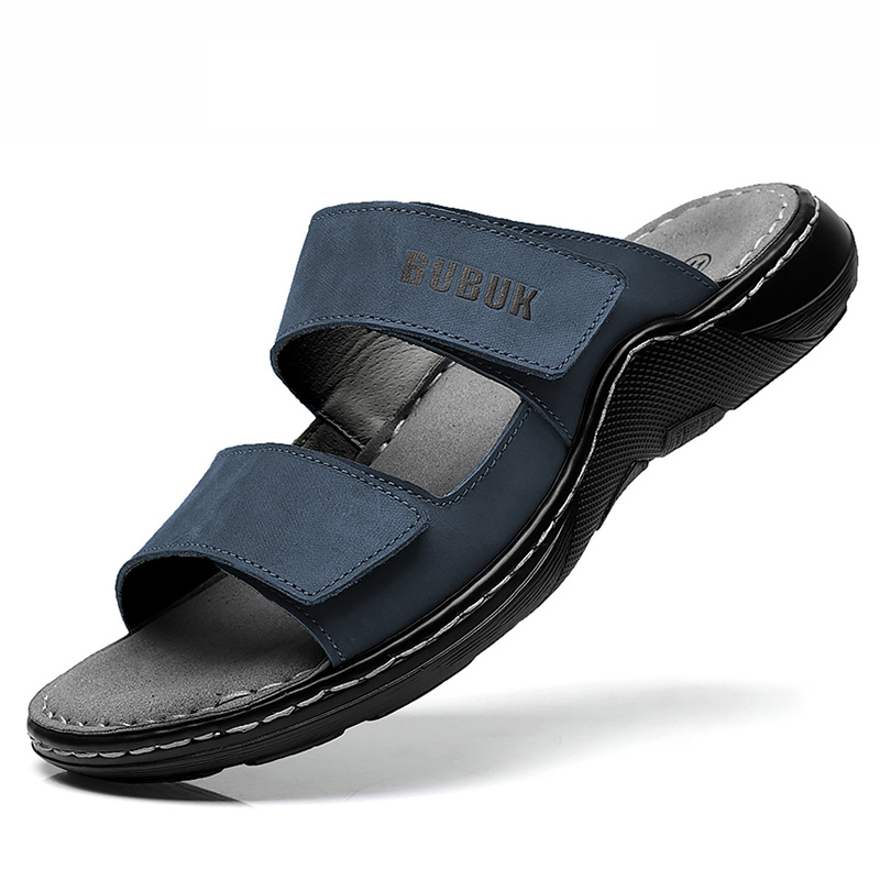 첫 번째 레이어 소가죽 남성용 스포츠 샌들, 오픈 토  - Men'S Shoes Hugo Boss 리뷰 및 가격