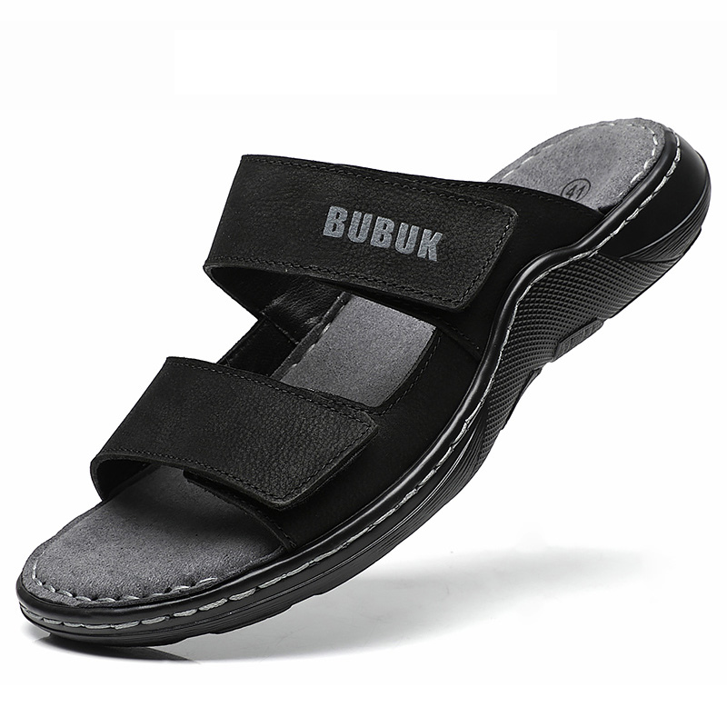 첫 번째 레이어 소가죽 남성용 스포츠 샌들, 오픈 토  - Men'S Shoes Hugo Boss 리뷰 및 가격