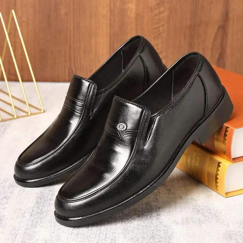 브라운 블랙 남성 정장 구두 가죽 캐주얼 사회 신발 남 - Men Shoes On Clearance 리뷰 및 가격