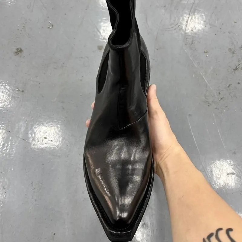 고품질 남성용 디자이너 하이탑 키높이 포인티드 토드 첼 - Men'S Shoes Hugo Boss 리뷰 및 가격