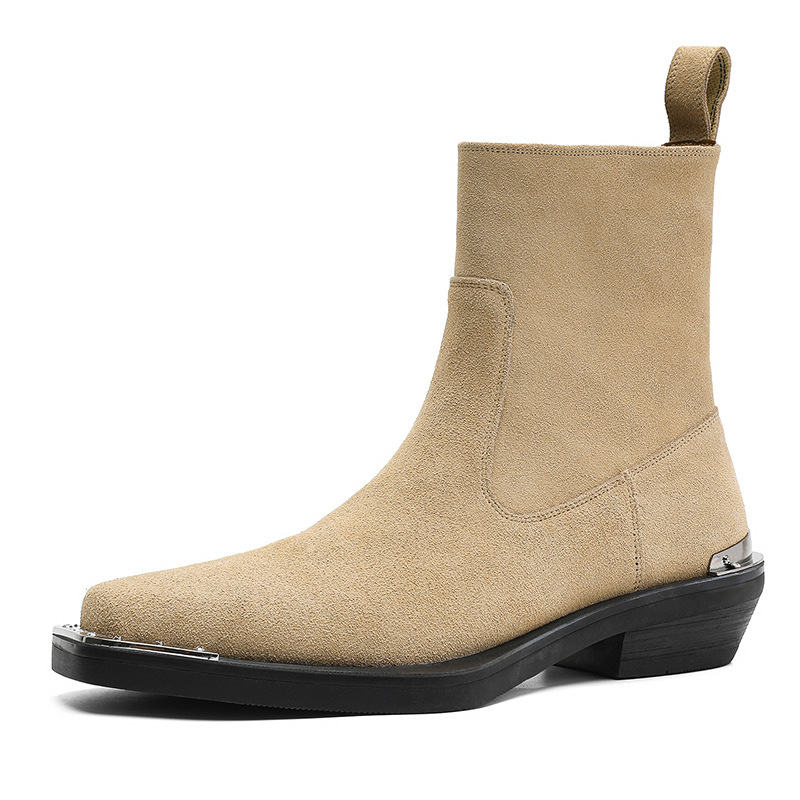 영국 스타일 남성 캐주얼 파티 나이트클럽 소가죽 스웨이 - Chelsea Boots Suede 리뷰 및 가격