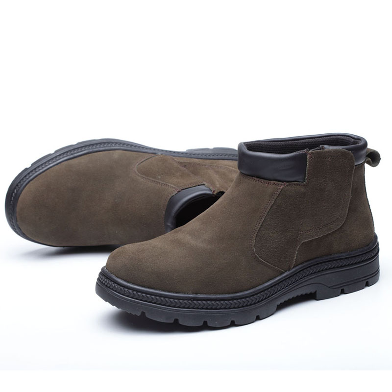 남성 캐주얼 안전화 소가죽 스웨이드 작업화 용접공 스틸 - Chelsea Boots Suede 리뷰 및 가격