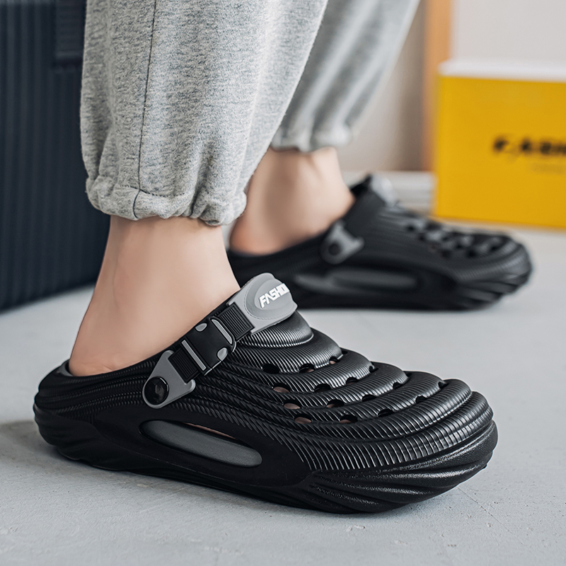 새로운 커플 모델 홀 슈즈 여름 여성 샌들 비치 경량  - Men'S Shoes Lightweight 리뷰 및 가격